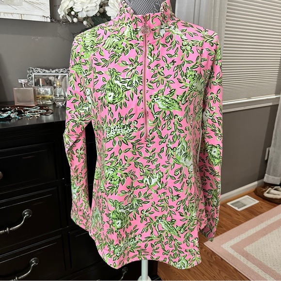 Lilly Pulitzer Skipper Popover UPF 50+ Rousseau Pink | Size M - Picture 3 of 16